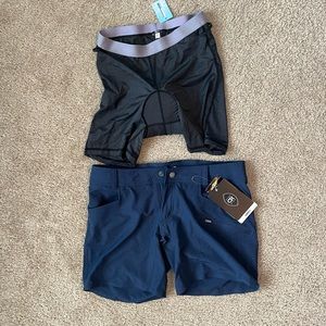 Club Ride Eden mountain bike shorts, including chamois.  NWT, size medium.